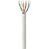 Techly UTP cat6 vytos poros instaliacinis kabelis 4x2 cca viela 305m pilka