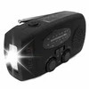 Technaxx Am/fm saulės radijo imtuvas su rankiniu švaistikliu ir LED žibintuvėliu