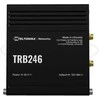 Maršrutizatorius Teltonika | Industrial 4G IoT Gateway | TRB246 | 10/100 Mbit/s | Ethernet LAN (RJ-45) jungtys 1 | Mesh Support No | MU-MiMO No | 4G