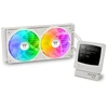 Thermaltake vandens aušinimas - aio retro 240 ultra argb lcd