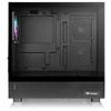 Thermaltake View 270 grūdintas stiklas, stiklinė pusė, ventiliatorius ct140 - juodas