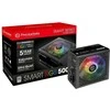 Thermaltake Smart 500w rgb (80+ 230v eu, 2xpeg, 120mm, vienas bėgis)