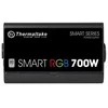 Thermaltake Smart 700w rgb (80+ 230v eu, 2xpeg, 120mm, vienas bėgis)