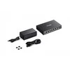 Šakotuvas TP-Link Omada ES208GP network switch Managed L2 Gigabit Ethernet (10/100/1000) Power over Ethernet (PoE) DIN rail Juodas