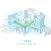 Maršrutizatorius TP-LINK | Whole Home Mesh Wi-Fi 6 System | Deco X50 (2-pack) | 802.11ax | 574+2402 Mbit/s | Ethernet LAN (RJ-45) jungtys 3 | Mesh Support Yes | MU-MiMO Yes | No mobile broadband | Antenna type Internal