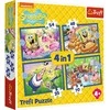 Dėlionė TREFL SPONGEBOB 4 dėlionių rinkinys
