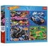 Trefl Dėlionė 4x250 vnt. - HotWheels
