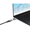 Trust Adapteris usb-c do usb-a 3.2 calyx, dwu-pak pilka