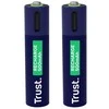 Trust Baterie akumulatory 2 sztuki aaa usb-c
