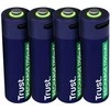 Trust įkraunamos AA baterijos su USB-C jungtimis