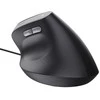 Trust Bayo II ergonomiška pelė su laidu, juoda