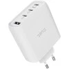 TRUST GaN įkroviklis MAXO 65W, 3xUSB-C, 1xUSB-A, baltas