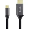 Trust 25630 cable gender changer USB-C HDMI Juodas, Sidabrinis