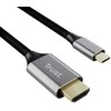 Trust 25630 cable gender changer USB-C HDMI Juodas, Sidabrinis