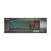 Trust GXT835 Azor žaidimų klaviatūra su foniniu apšvietimu
