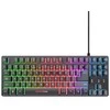 Klaviatūra Trust GXT 833 THADO TKL US juoda