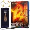 Kalėdinė girlianda Twinkly Candies 100 RGB LED USB- C, žalios spalvos laidas