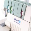 Siuvimo mašina - ŁUCZNIK Overlock 820D-3 1200 RPM Balta/Mėlyna