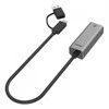 „Unitek“ adapteris USB-A/C 3.1 Gen1 RJ45; 2,5 Gbps; U1313C