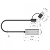 „Unitek“ adapteris USB-A/C 3.1 Gen1 RJ45; 2,5 Gbps; U1313C