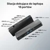 Unitek Doko stotelė 12w1 usb-c, hdmi 2.1, usb 4, pd 100w; d1079a