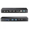 Unitek D1104A01 13in1 MST HDMI DP 8K PD 100W prijungimo stotelė