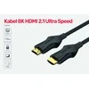 UNITEK C11060BK-3M kabelis HDMI v.2.1 4K 120HZ 8K 60HZ 3M
