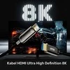 Unitek optinis kabelis hdmi 2.1 aktyvus optinis kabelis 8k / 4k 144hz 10m
