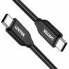 Unitek Kabelis usb typ-c - usb typ-c c14059bk , maitinimo tiekimas, 2m, m/m