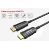 Unitek optinis kabelis hdmi 2.0 aktyvus optinis kabelis 4k 60hz 20m