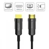 Unitek optinis kabelis hdmi 2.0 aktyvus optinis kabelis 4k 60hz 20m