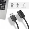 UNITEK Y-C447GBK Unitek USB plėtinio keitiklis USB2.0 AM-AF, 0,5m Y-C447GBK