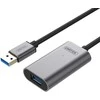 Unitek Y-3005 USB 3.0 prailginimo kabelis, 10 m, AM-AF signalo stiprintuvas