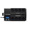 CyberPower UPS avarinis maitinimo šaltinis br700elcd-fr 700va/420w avr/lcd/8xfr/1xusb/rj11/rj45