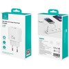 Usams Įkroviklis jungiama į tinklą 25w 1xusb-a 1xusb-a fast charging balta