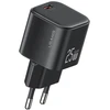 Įkroviklis USAMS JC Series CC289 25W GaN Mini Fast Įkroviklis USB-C juodos spalvos