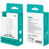 Įkroviklis jungiama į tinklą USAMS T69 10.5W 2.1A USB-A balta