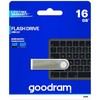 USB atmintinė goodram uun2 uun2-0160s0r11 (16gb; usb 2.0; sidabro spalva)