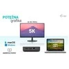 USB-C HDMI dviejų DP prijungimo stoties maitinimo tiekimas 100 W + I-tec universalus įkroviklis 100 W