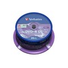 Verbatim DVD+R Double Layer 8x Matt Sidabrinis 25pk Spindle 8,5 GB DVD+R DL 25 vnt