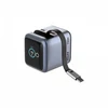 Verbatim Įkroviklis smart mini gan 70w wysuwany kabelis usb-c eu, uk, usa