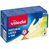 Vileda Multi Latex 100 Disposable pirštinės rusvai gelsvas 100 pc(s)