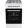MPM MPM-56-KGE-03 Dujinė/elektrinė viryklė Baltos