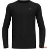 Odlo BL TOP crew neck l/s MERINO 200 men's T-shirt, dydis L, juodas