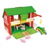 Wader Play House dviejų aukštų ferma su traktoriumi ir gyvūnais, nuo 3 metų