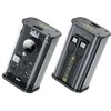 WEKOME WP-345 Vanguard serija – 10 000 mAh maitinimo blokas, greitas įkrovimas naudojant įmontuotą USB-C ir Lightning PD 20 W laidą + QC 22,5 W (juodas)