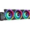 „Wentylator Aerocool PGS Duo 12 Pro ARGB“ (3x120) garsiakalbis