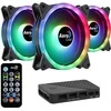 „Wentylator Aerocool PGS Duo 12 Pro ARGB“ (3x120) garsiakalbis