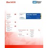 Western Digital Diskas ssd mėlynas 250gb sa510 m.2 2280 wds250g3b0b