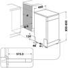 Whirlpool Indaplovė wsfo3o34pfx